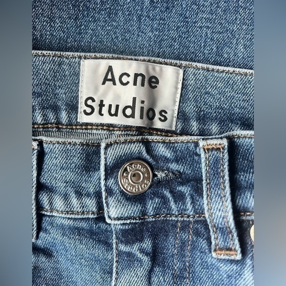ACNE STUDIOS | Ace Stretch Vintage Stretch -washed indigo - Size W29  /L29‌‌‌‌‌ - Picture 11 of 14